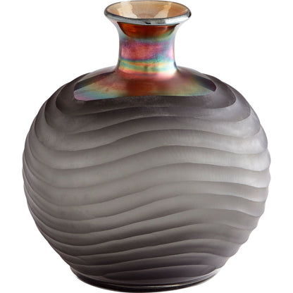 Jadeite Vase by Cyan Design in iridescent. Made from glass in a modern style.