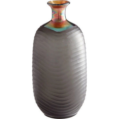 Jadeite Vase by Cyan Design in iridescent. Made from glass in a modern style.