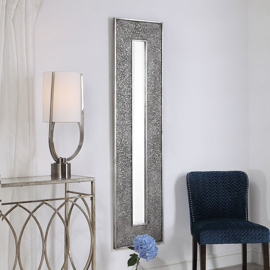 Bannon Tall Metallic Mirror by Uttermost. Made from mdf, mirror in a eclectic & global style.