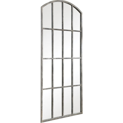 Amiel Ivory Arched Mirror by Uttermost. Made from metal, glass, mdf in a cottage & farmhouse style.