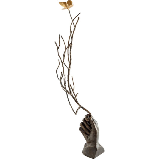 Dorothy Sculpture by Cyan Design in rustic bronze. Made from iron in a modern style.