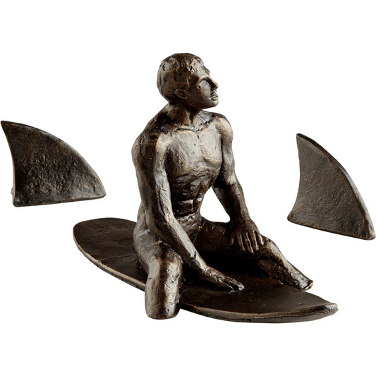Cowabunga Sculpture by Cyan Design in old world. Made from iron in a coastal style.