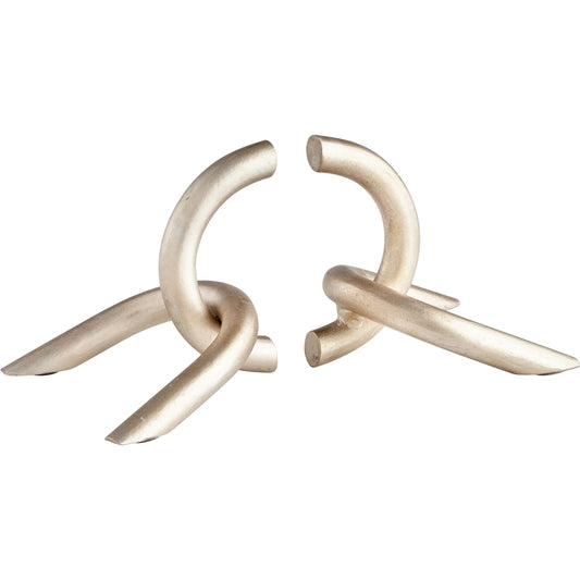 Goldie Locks Bookends by Cyan Design. Made from iron in a modern style.