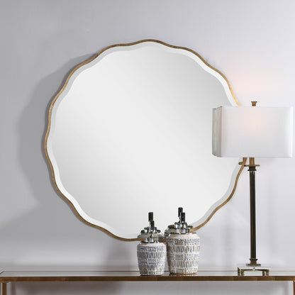 Aneta Mirror by Uttermost. Made from mdf, glass in a transitional style.