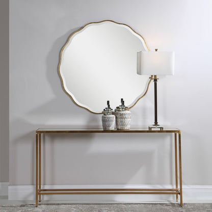 Aneta Mirror by Uttermost. Made from mdf, glass in a transitional style.