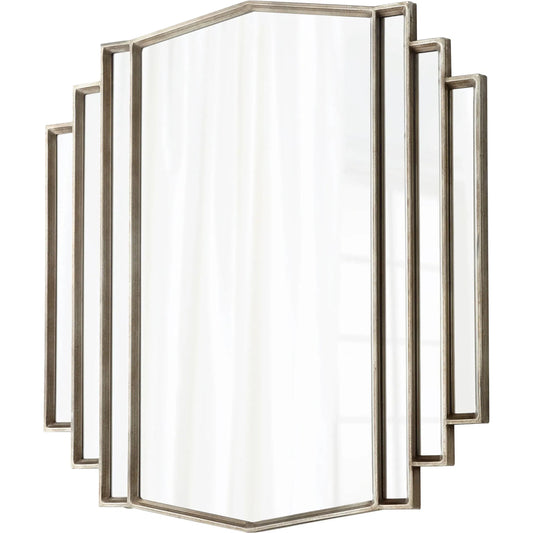 Optic Array Mirror by Cyan Design in rustic bronze. Made from iron, mirrored glass in a modern style.