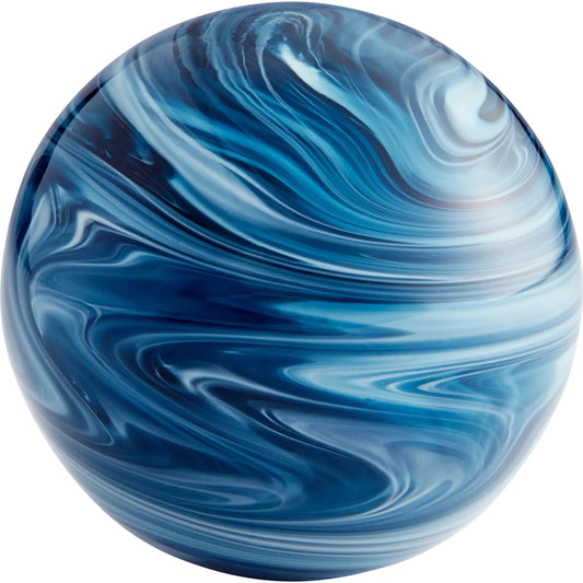 Canica Filler by Cyan Design in blue. Made from glass in a modern style.