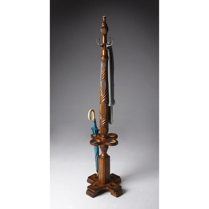 Haywood Costume by Butler Specialty Company in gray and driftwood. Made from rubberwood solids, antique brass hardware in a traditional style.