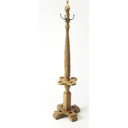 Haywood Costume by Butler Specialty Company in gray and driftwood. Made from rubberwood solids, antique brass hardware in a traditional style.