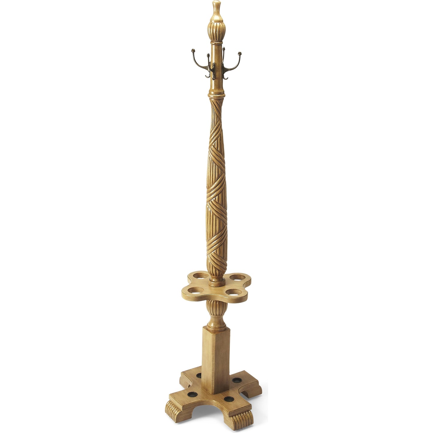 001 O-BUTLER-969247 | Additional Silo | Haywood Costume by Butler Specialty Company in gray and driftwood. Made from rubberwood solids, antique brass hardware in a traditional style.