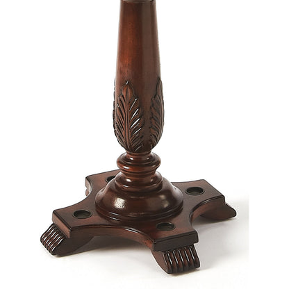 Laird Costumer by Butler Specialty Company. Made from rubberwood solids, antique brass plated hooks in a traditional style.