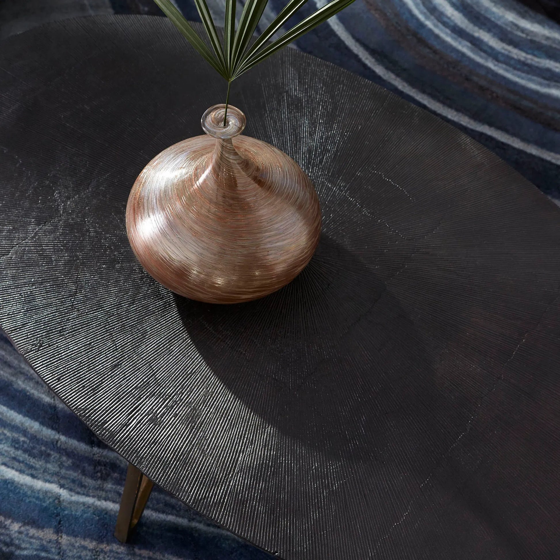 Furniture - Table by Cyan Design in bronze, brass. Made from aluminum in a transitional style.