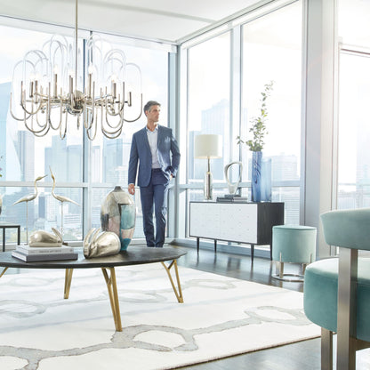 Furniture - Table by Cyan Design in bronze, brass. Made from aluminum in a transitional style.