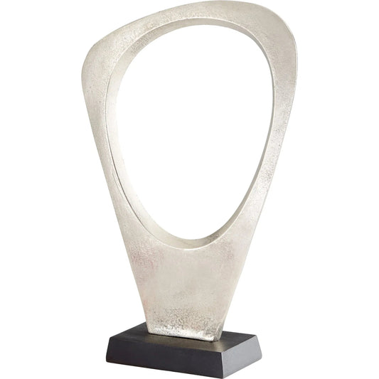 Llano Sculpture #2 by Cyan Design in raw nickel, bronze. Made from aluminum in a modern style.