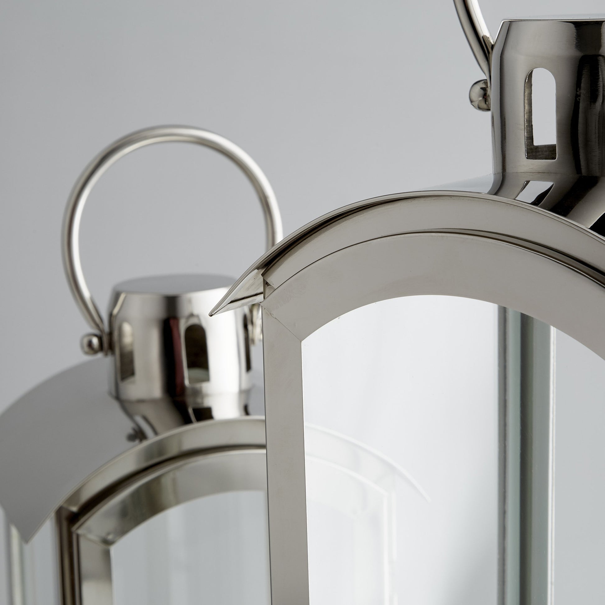 Wilder Candleholder by Cyan Design in nickel. Made from stainless steel, glass in a transitional style.