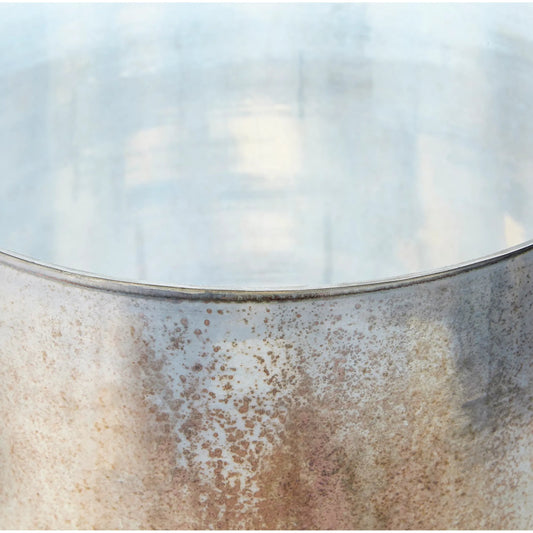 Basil Candleholder by Cyan Design in black, verdi garnet glass. Made from iron, glass in a modern style.