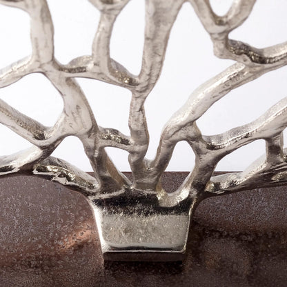 Ariana Sculpture by Cyan Design in nickel, bronze. Made from aluminum in a coastal style.