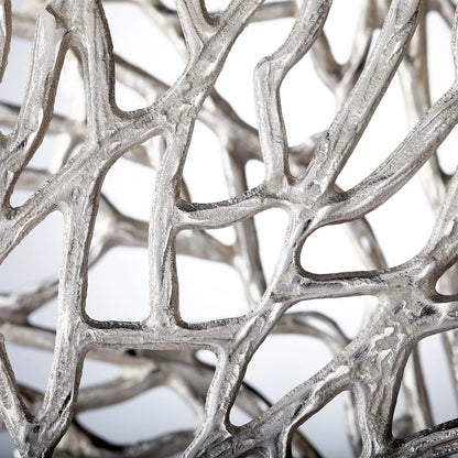 Ariana Sculpture by Cyan Design in nickel, bronze. Made from aluminum in a coastal style.