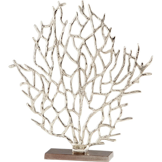 Ariana Sculpture by Cyan Design in nickel, bronze. Made from aluminum in a coastal style.