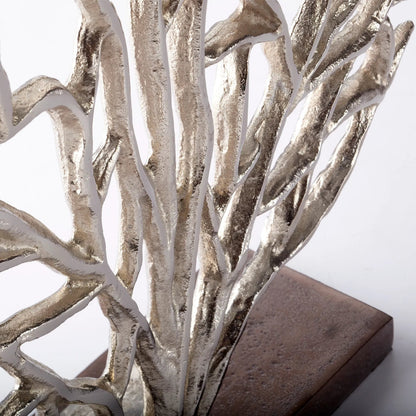 Ariana Sculpture by Cyan Design in nickel, bronze. Made from aluminum in a coastal style.