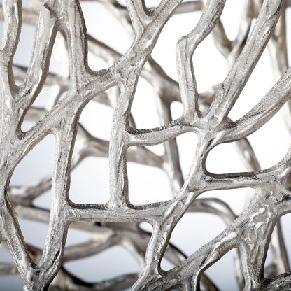 Ariana Sculpture by Cyan Design in nickel, bronze. Made from aluminum in a coastal style.