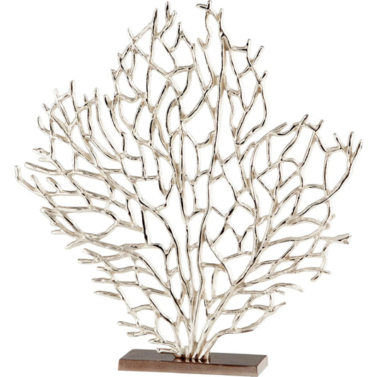 Ariana Sculpture by Cyan Design in nickel, bronze. Made from aluminum in a coastal style.