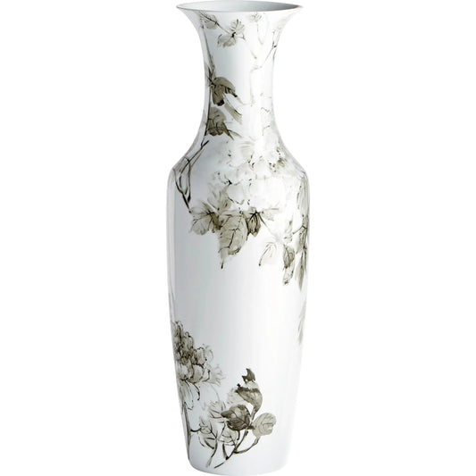 Blossom Vase by Cyan Design in black, white. Made from ceramic in a cottage & farmhouse style.