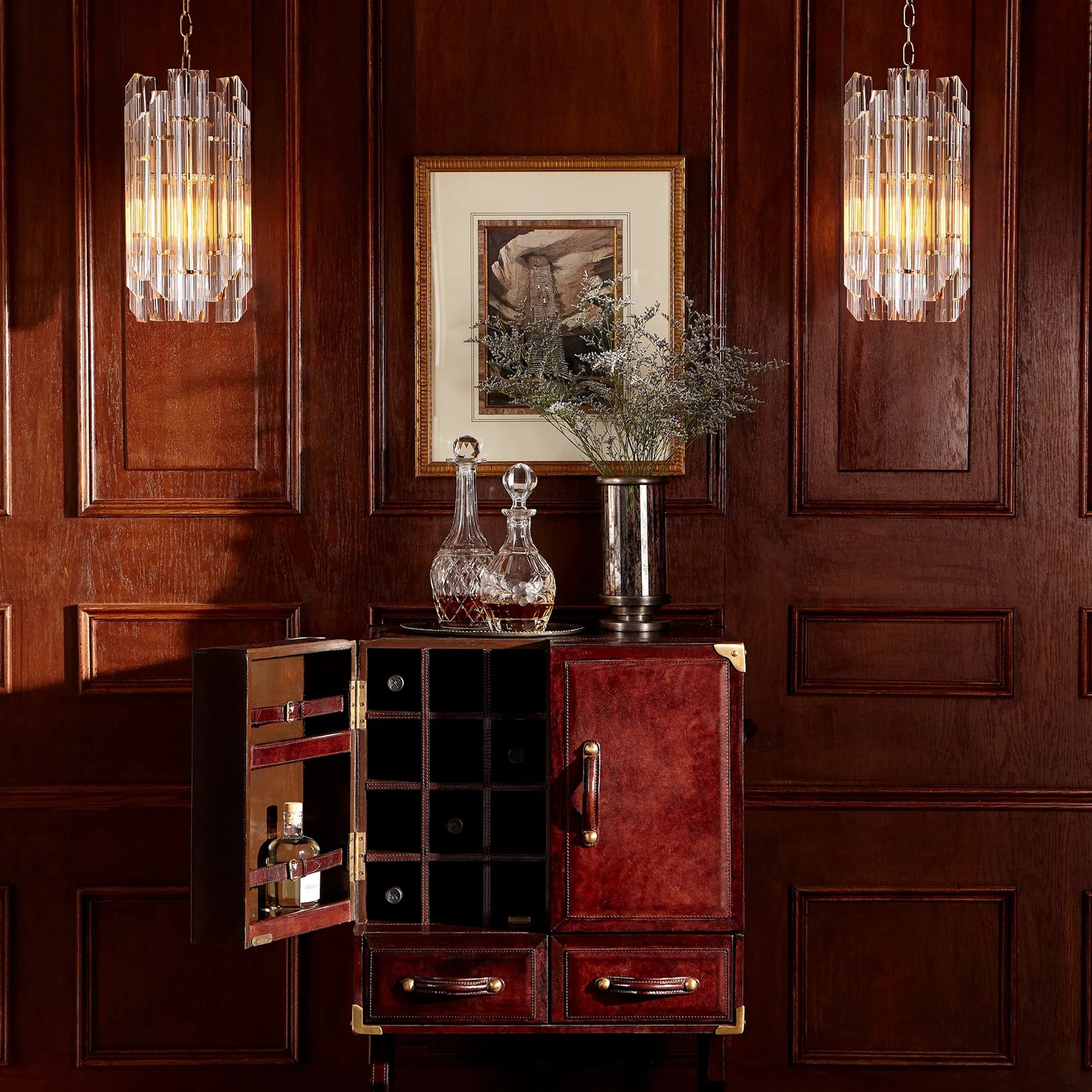 Kensington Vase by Cyan Design in nickel. Made from aluminum, glass in a transitional style.