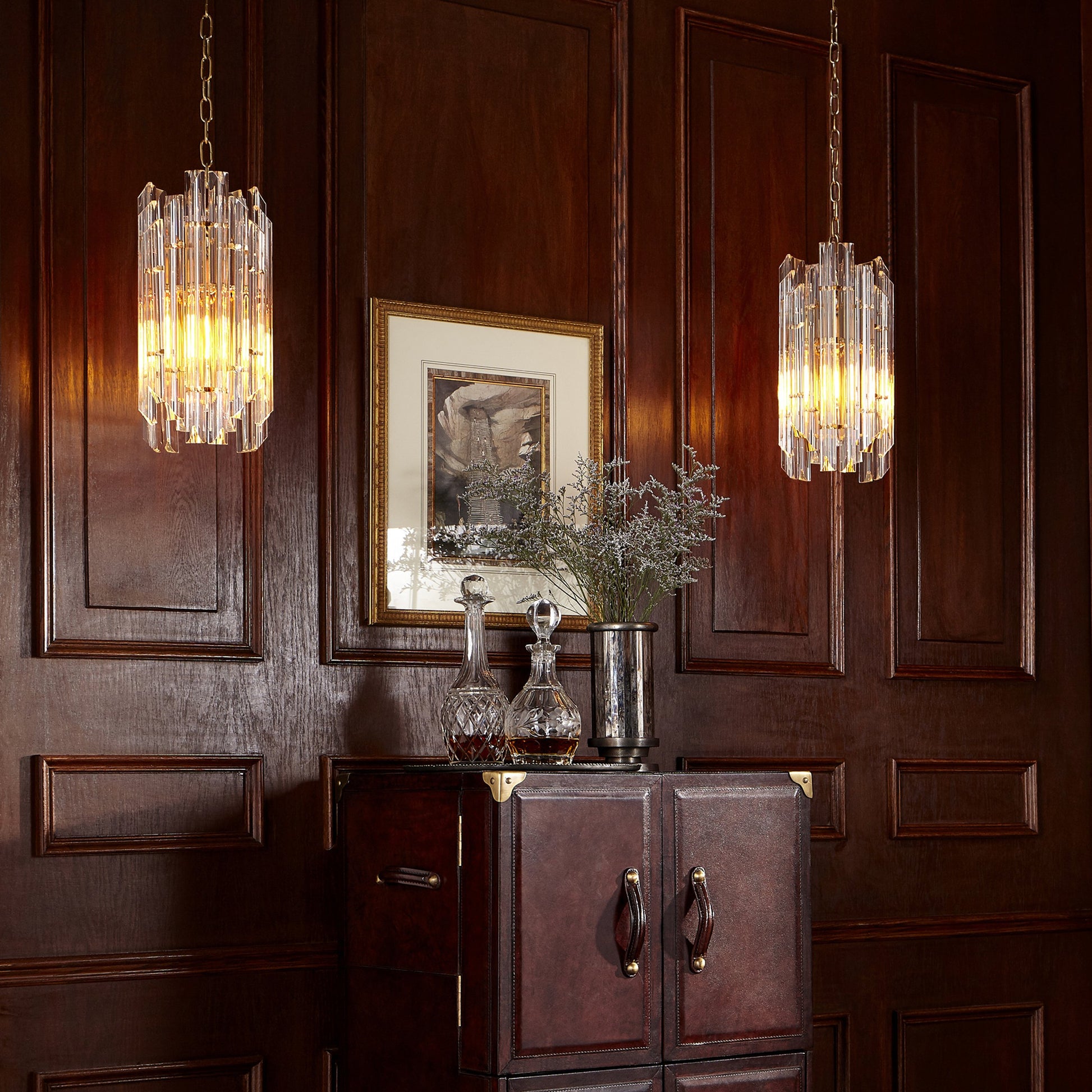 Kensington Vase by Cyan Design in nickel. Made from aluminum, glass in a transitional style.