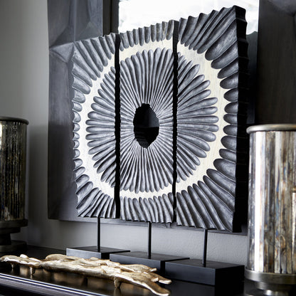 Kensington Vase by Cyan Design in nickel. Made from aluminum, glass in a transitional style.