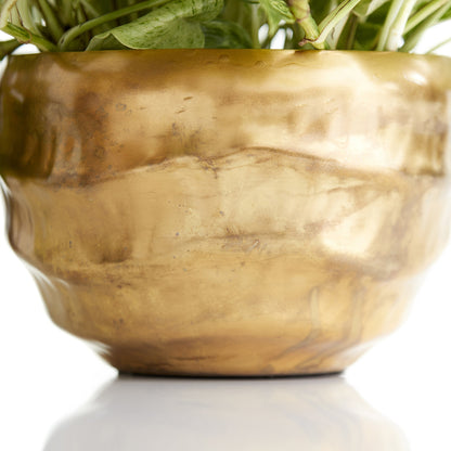 Kensington Vase by Cyan Design in nickel. Made from aluminum, glass in a transitional style.