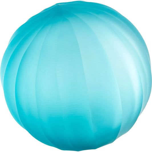 Wani Filler by Cyan Design in turquoise blue. Made from glass in a coastal style.