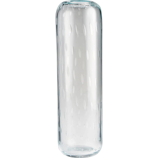 Malibu Vase by Cyan Design in clear. Made from glass in a modern style.