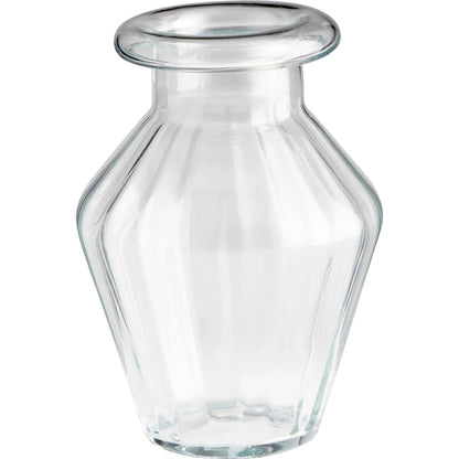 Rocco Vase by Cyan Design in clear. Made from glass in a transitional style.