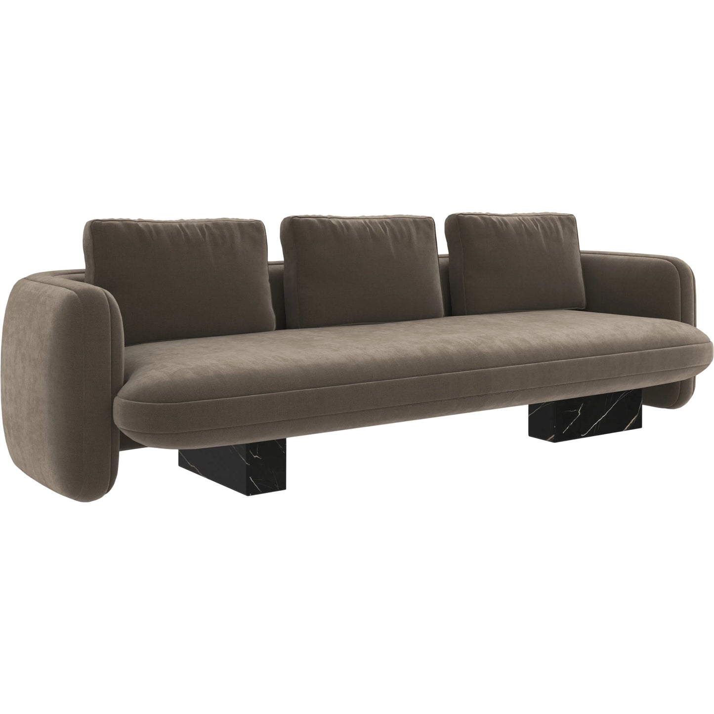 001 SI-2462289 | Primary Silo | Overlap Sofa by Caracole. Made from stone in a transitional style.