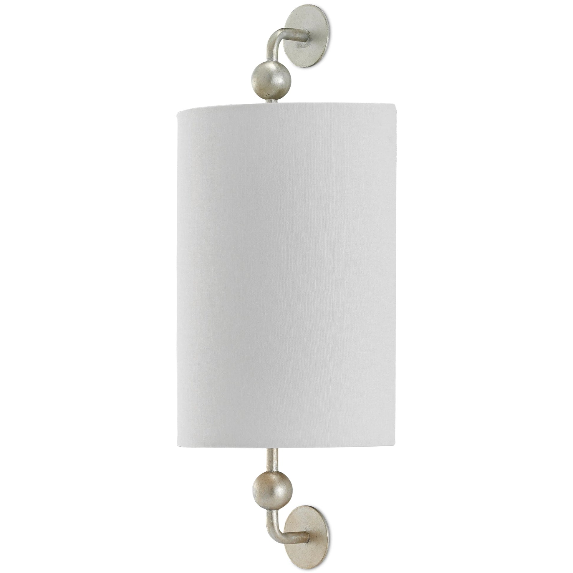 Tavey Wall Sconce by Currey and Company in contemporary gold leaf. Made from wrought iron in a transitional style.