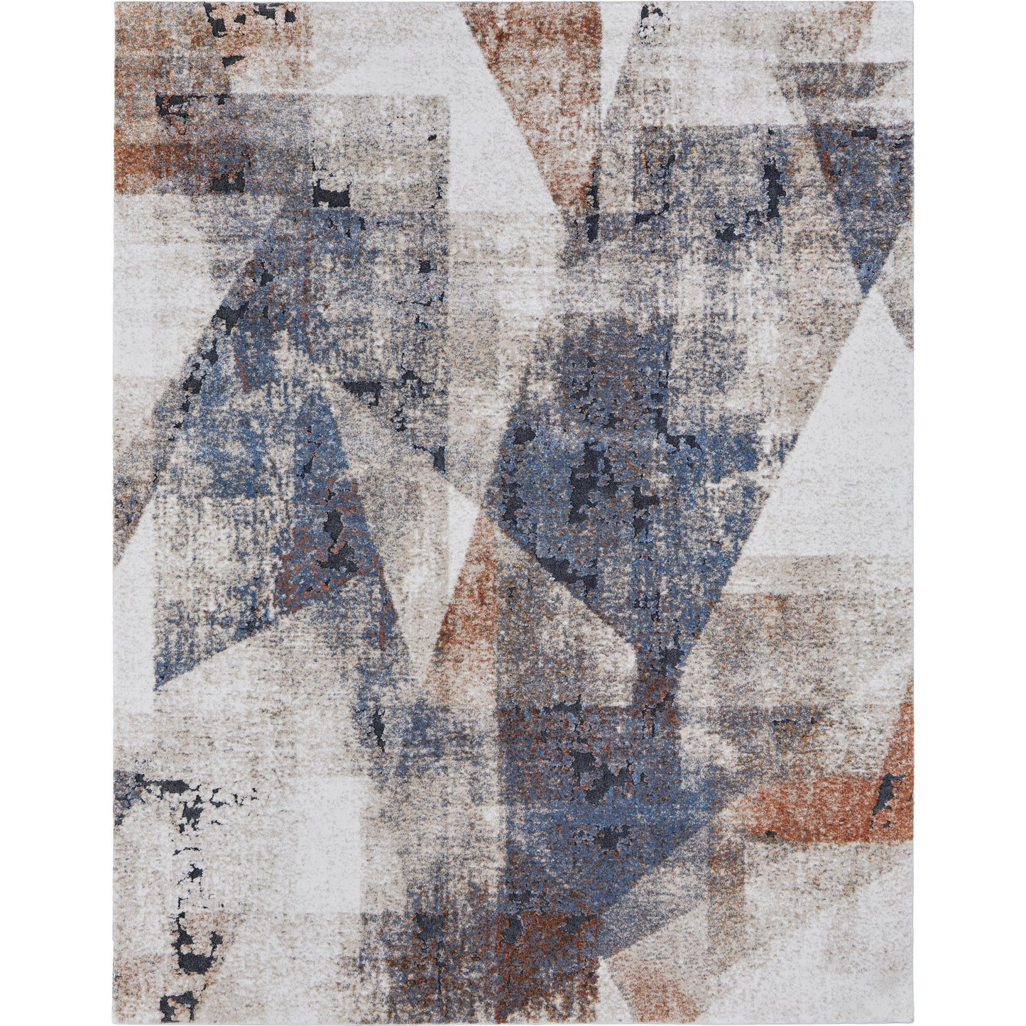 001 SI-2129624,SI-2129625,SI-2129626,SI-2129628 | Primary Silo | Gilmore Color Block Rug - 39MKF by Feizy in blue, ivory, taupe. Made from polypropylene in a unique style.