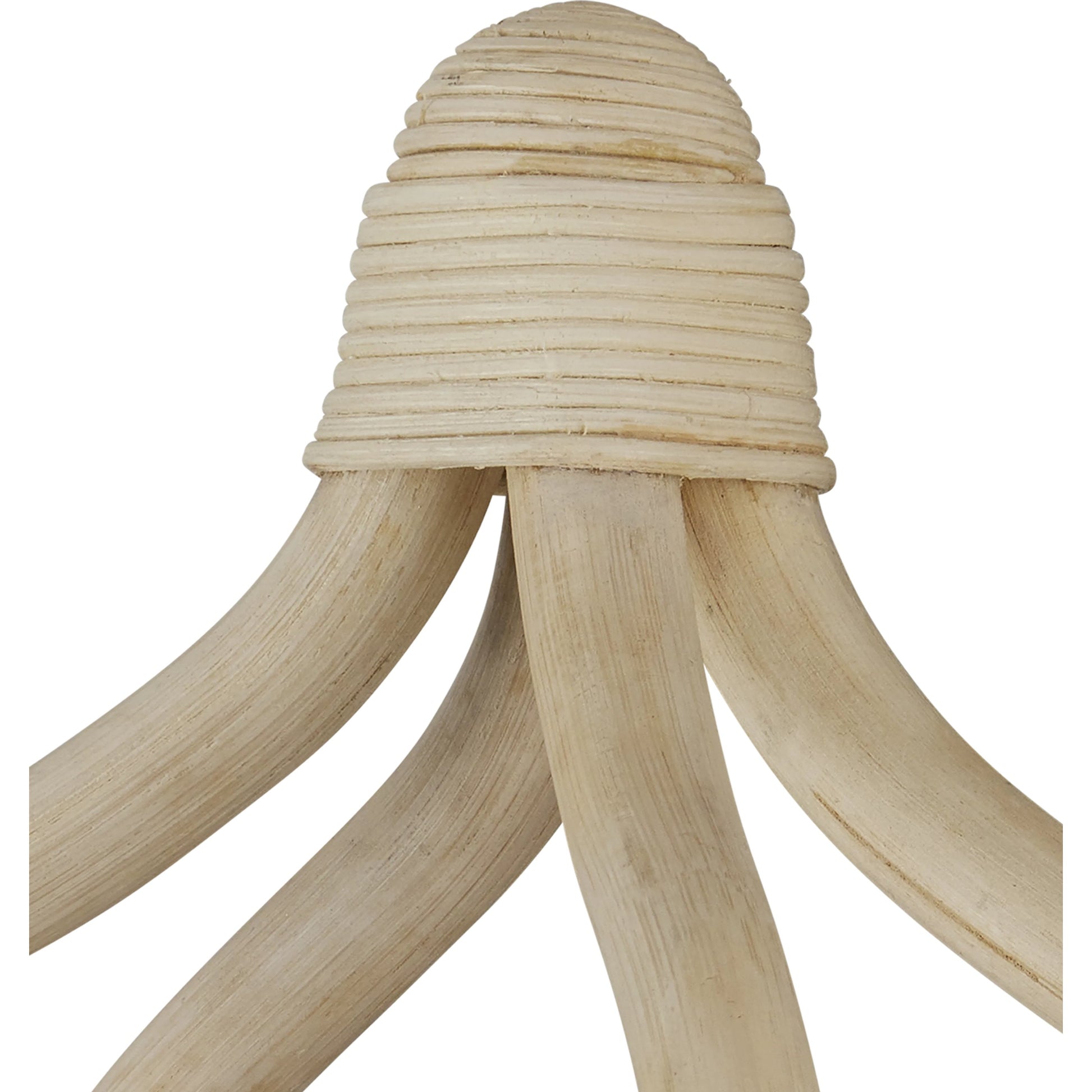 Wanstead Ivory Wall Sconce by Currey and Company in bleached natural, antique pearl. Made from rattan, wrought iron in a cottage & farmhouse style.