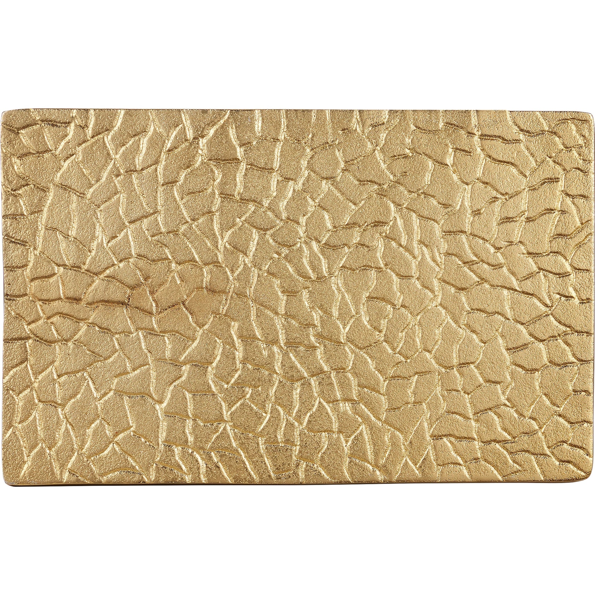 Beau Monde C Table by Currey and Company in gold, green. Made from cast aluminum, enamel in a modern style.