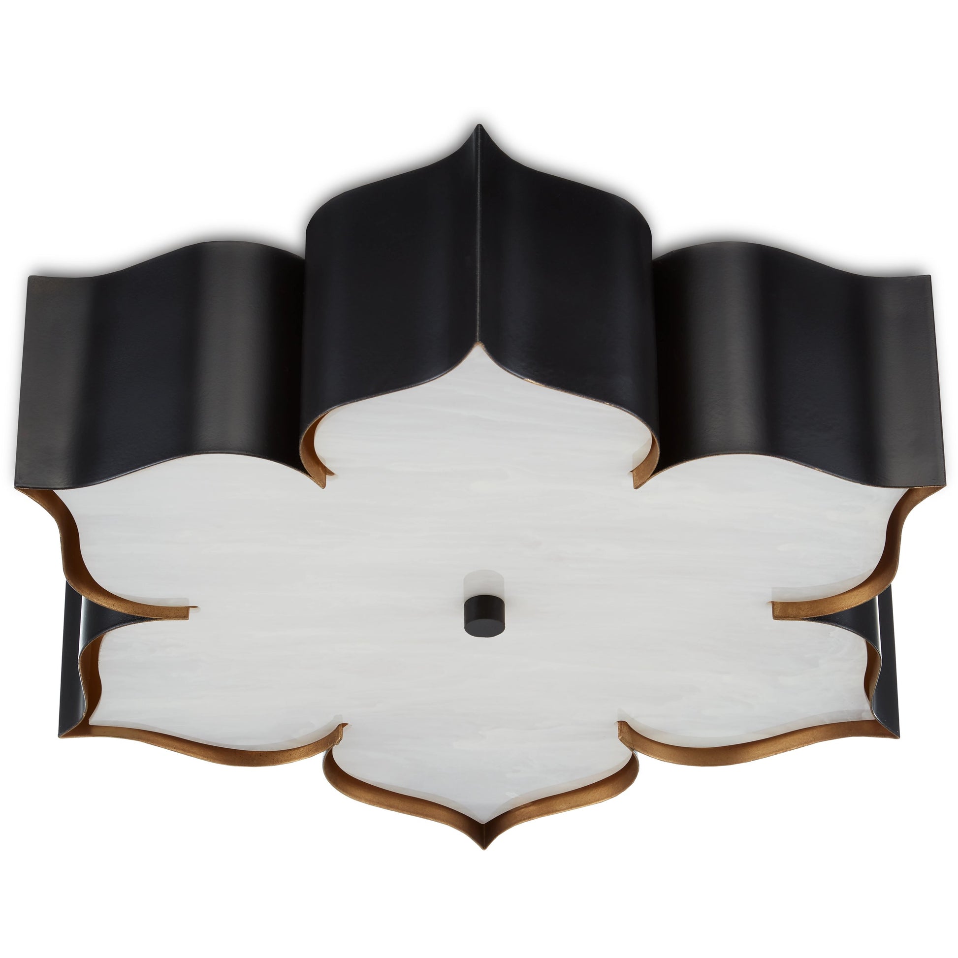 Grand Lotus Flush Mount by Currey and Company. Made from unique in a modern style.