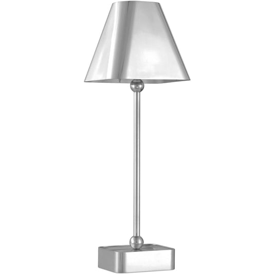 Gadabout Cordless Table Lamp by Currey and Company. Made from metal in a unique style.