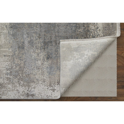 Cadiz Rug - 3888F by Feizy in taupe, gray, silver. Made from viscose, acrylic in a unique style.