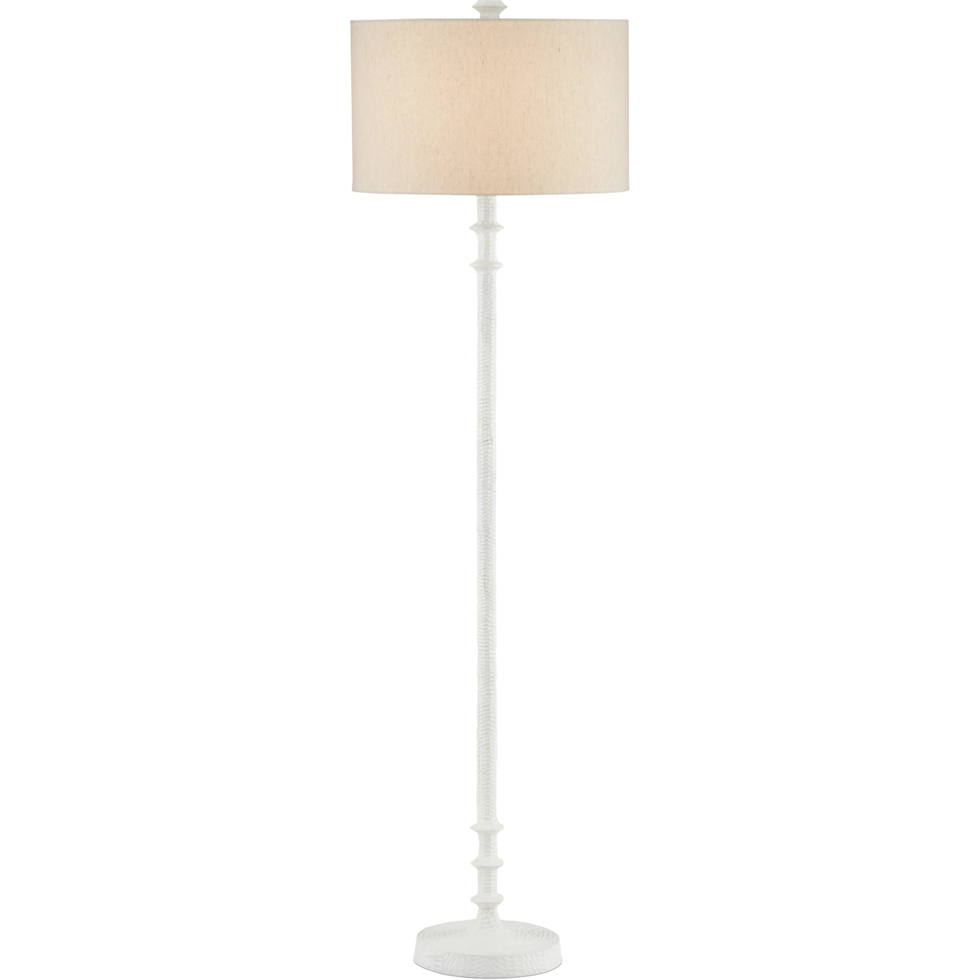 Gallo Floor Lamp by Currey and Company in bronze. Made from cast aluminum in a transitional style.