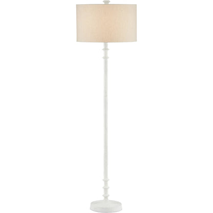 Gallo Floor Lamp by Currey and Company in bronze. Made from cast aluminum in a transitional style.