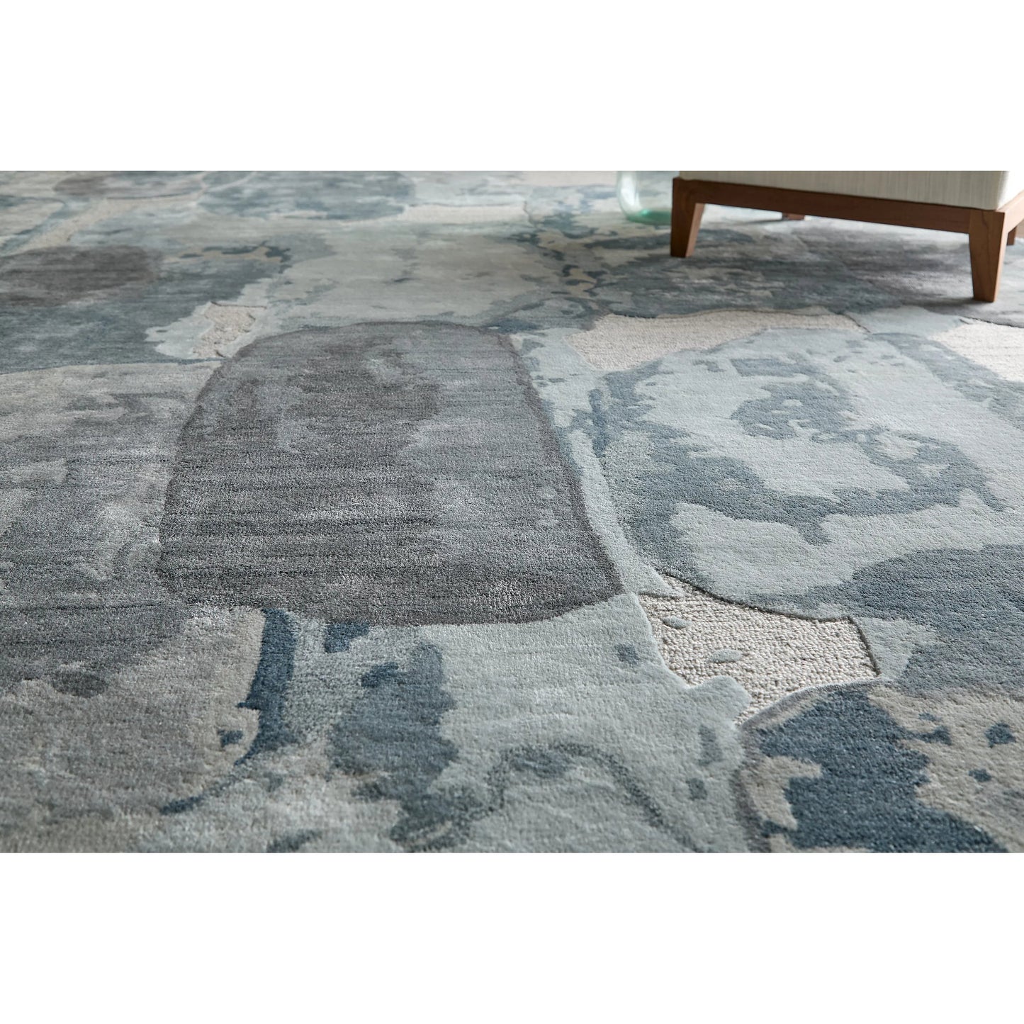 008 SI-2518403,SI-2518404,SI-2518405,SI-2518406,SI-2518407 | Lifestyle | Kendall KDL8A60F Rug by Feizy in blue, gray. Made from viscose, wool in a unique style.