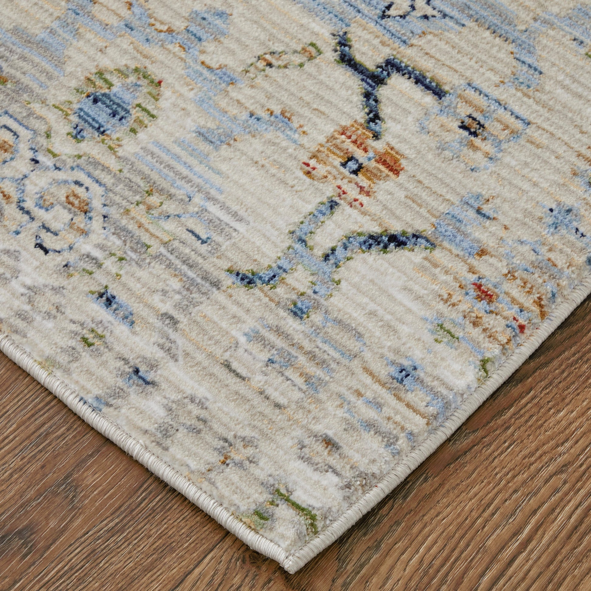 Melrose Transitional Rug - MEL39NZF by Feizy. Made from polypropylene, polyester, viscose in a unique style.