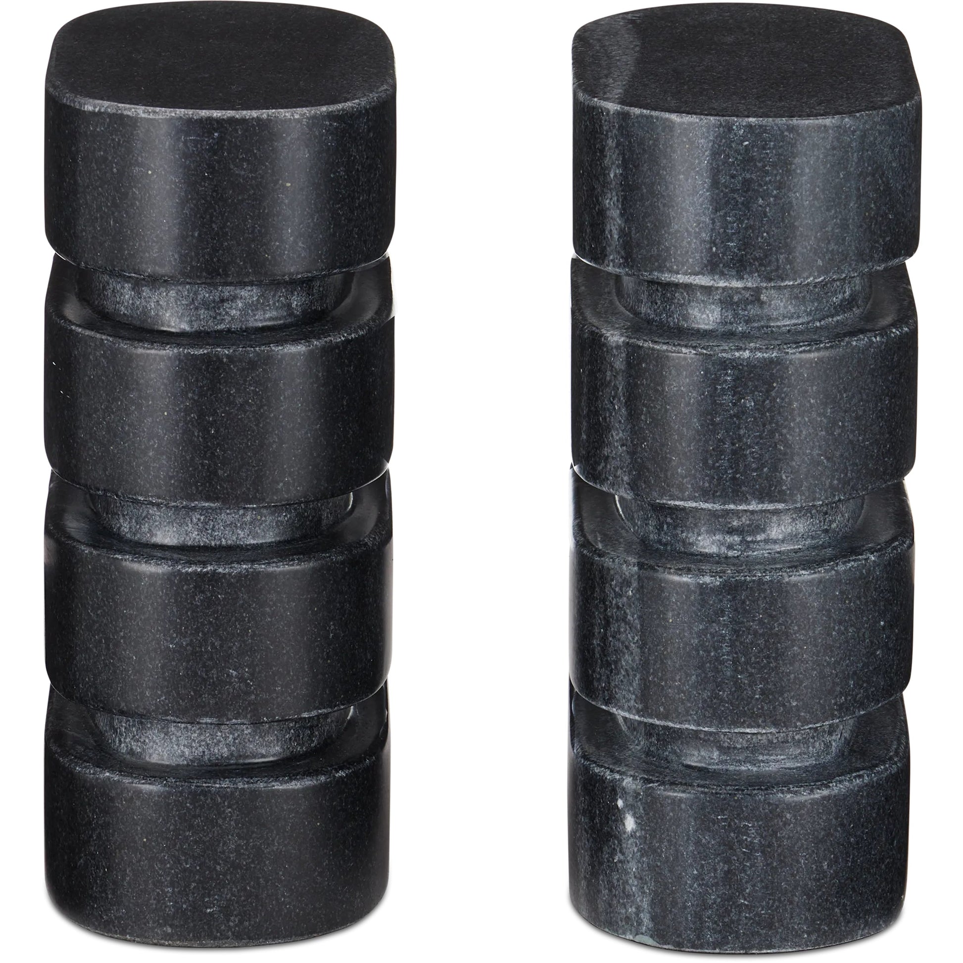 Bheslana Marble Object Set by Currey and Company in natural. Made from bheslana marble in a modern style.