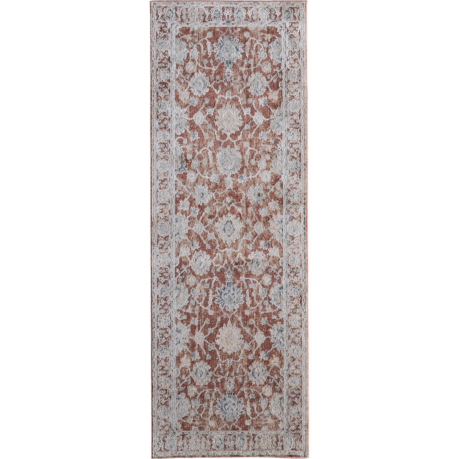 Pasha Transitional & Botanical Rug - 39M7F by Feizy. Made from polyester in a unique style.