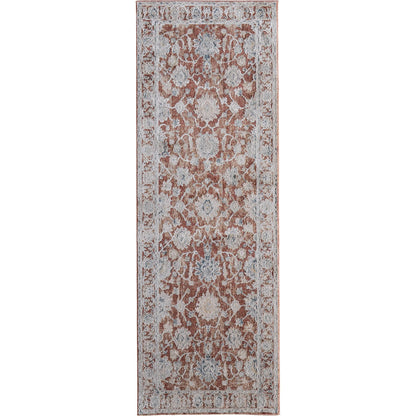 Pasha Transitional & Botanical Rug - 39M7F by Feizy. Made from polyester in a unique style.