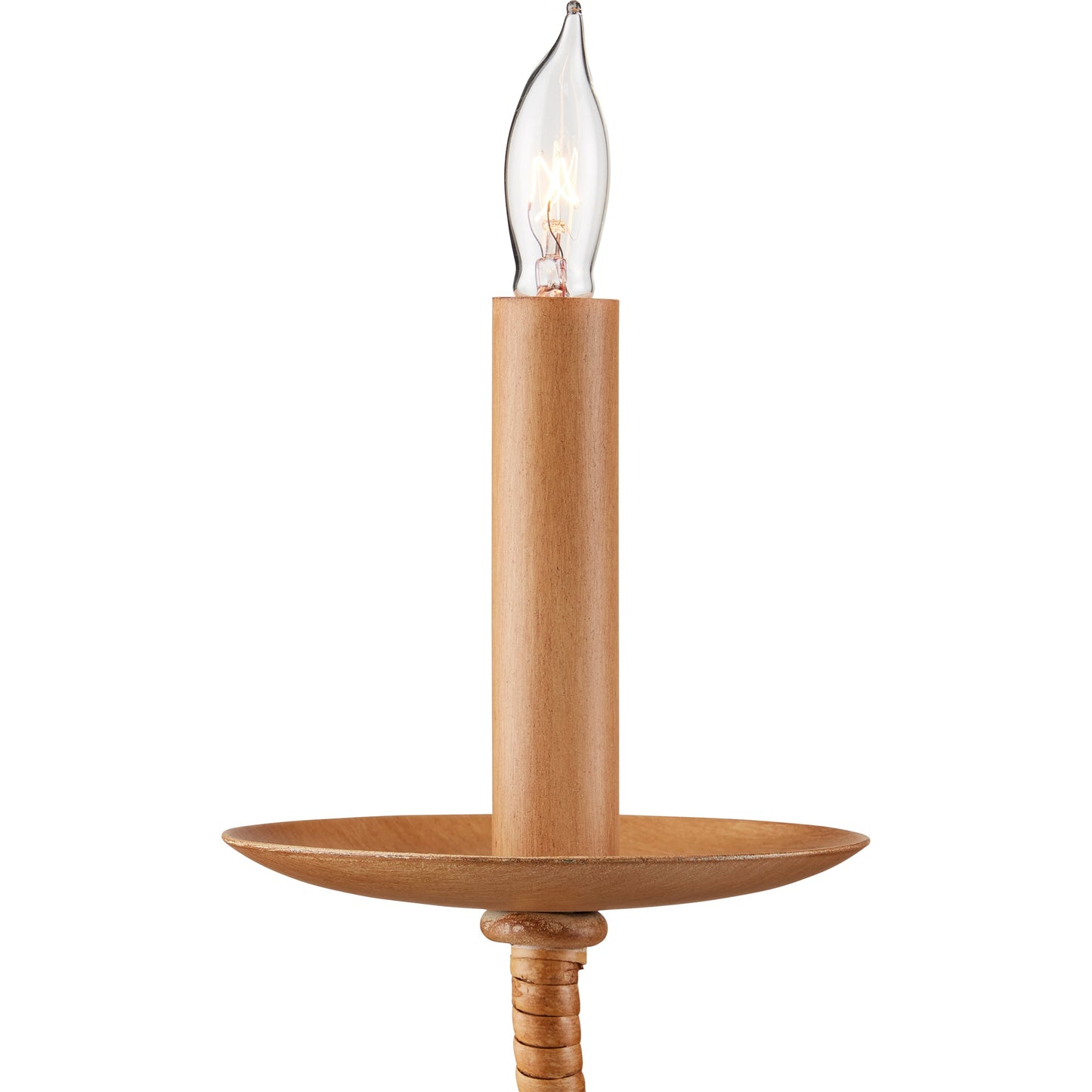 008 SI-2134075 | Closeup | Saxon Linear Chandelier by Currey and Company. Made from unique in a modern style.